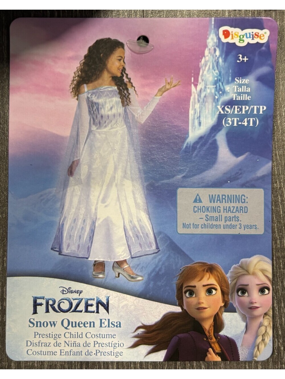 Kids Disguise Disney Frozen Snow Queen Elsa Costume - Size M (8/10)